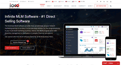 Desktop Screenshot of infinitemlmsoftware.com